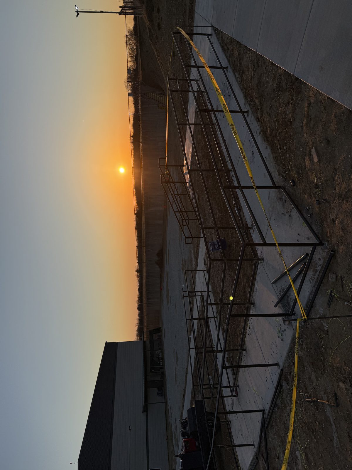Commercial handrail fabrication and installation, Seminole Oklahoma — photo 1